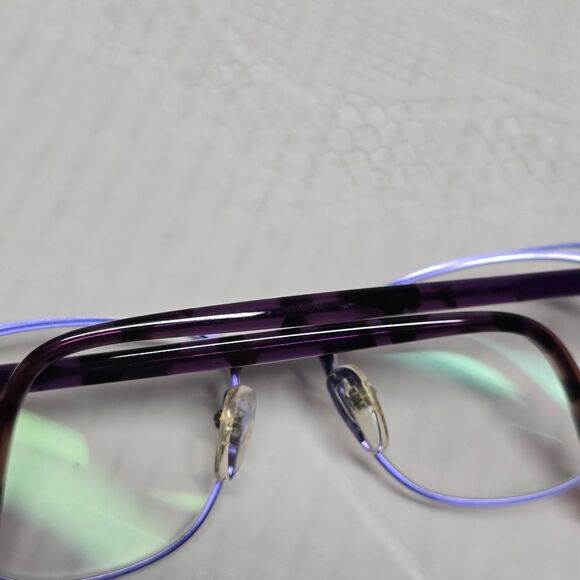 Wittnauer Renata 51-17-140 Black Violet Full Rim Eyeglasses Frame main image 4